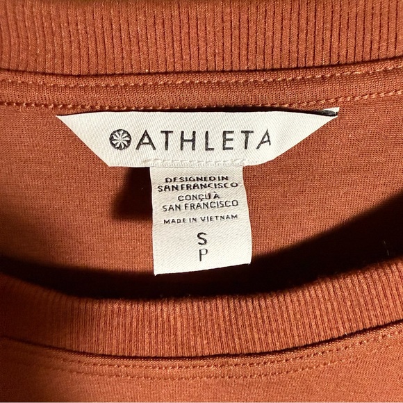 Athleta Harlow Hybrid Tee Women’s Top Size Small - Picture 3 of 6